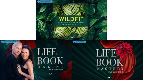 Pack Salud y bienestar - Wildfit + Lifebook Online + Lifebook Mastery